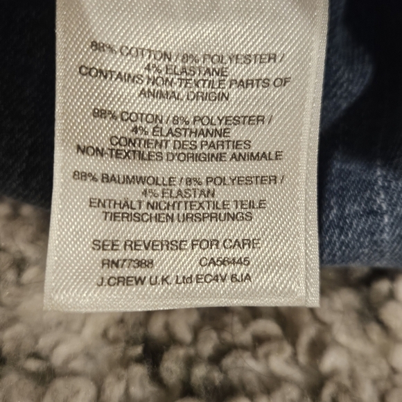 Madewell Sz 25 9" High Rise Skinny Distressed Raw Hem Light Wash Stretch Jeans - Picture 11 of 14